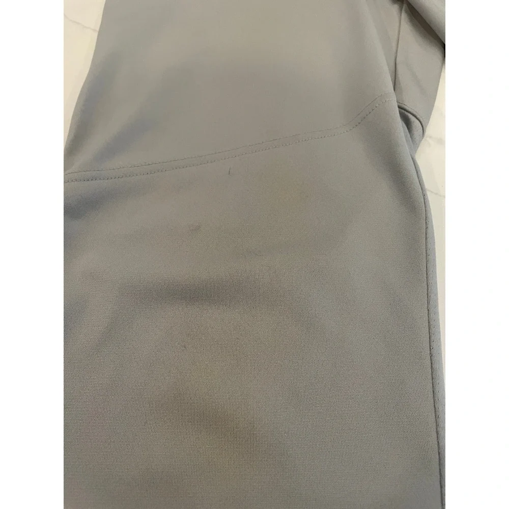 Nike Team Engineered Mens Baseball Pants Gray Size Small Reinforced Knee
